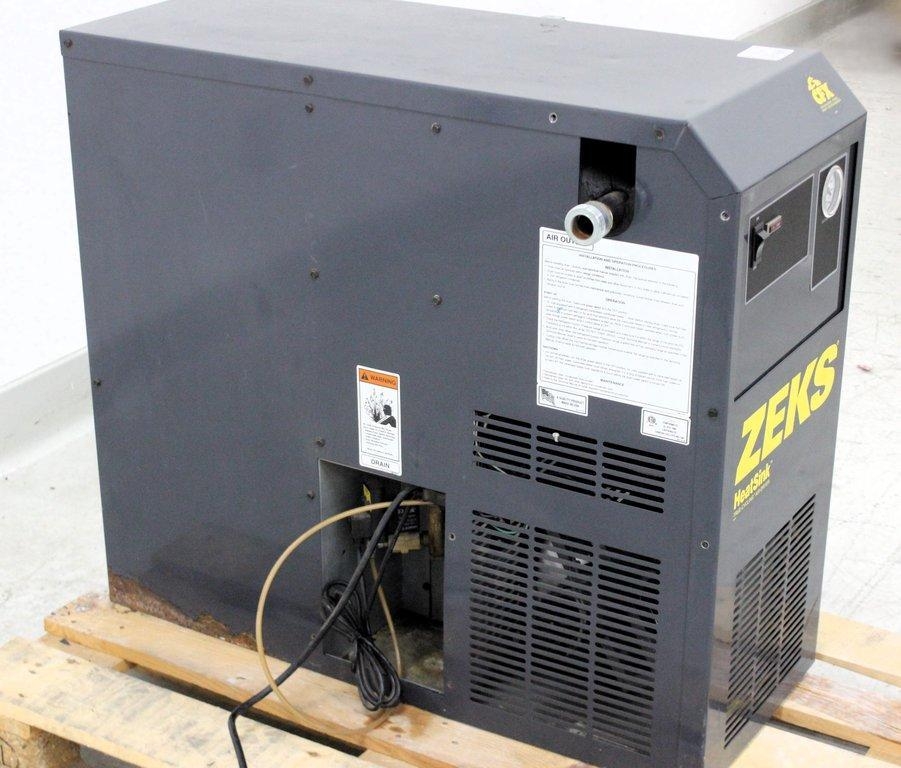 Zeks Heat Sink Air Dryer 31in Facility Equipment Good Condition Functional