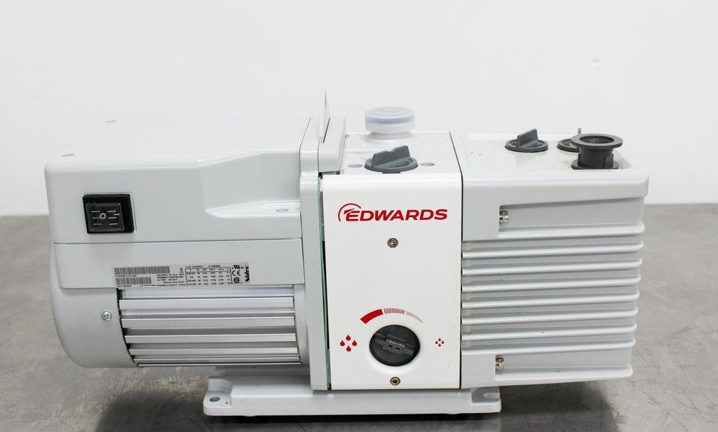 Edwards RV8 A65401906 Vacuum Pump Good Condition 120V/220V 50Hz/60Hz