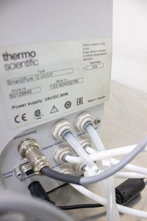 Thermo Smart2Pure 12 Water Purification System 60L Used VG Produces Pure Water