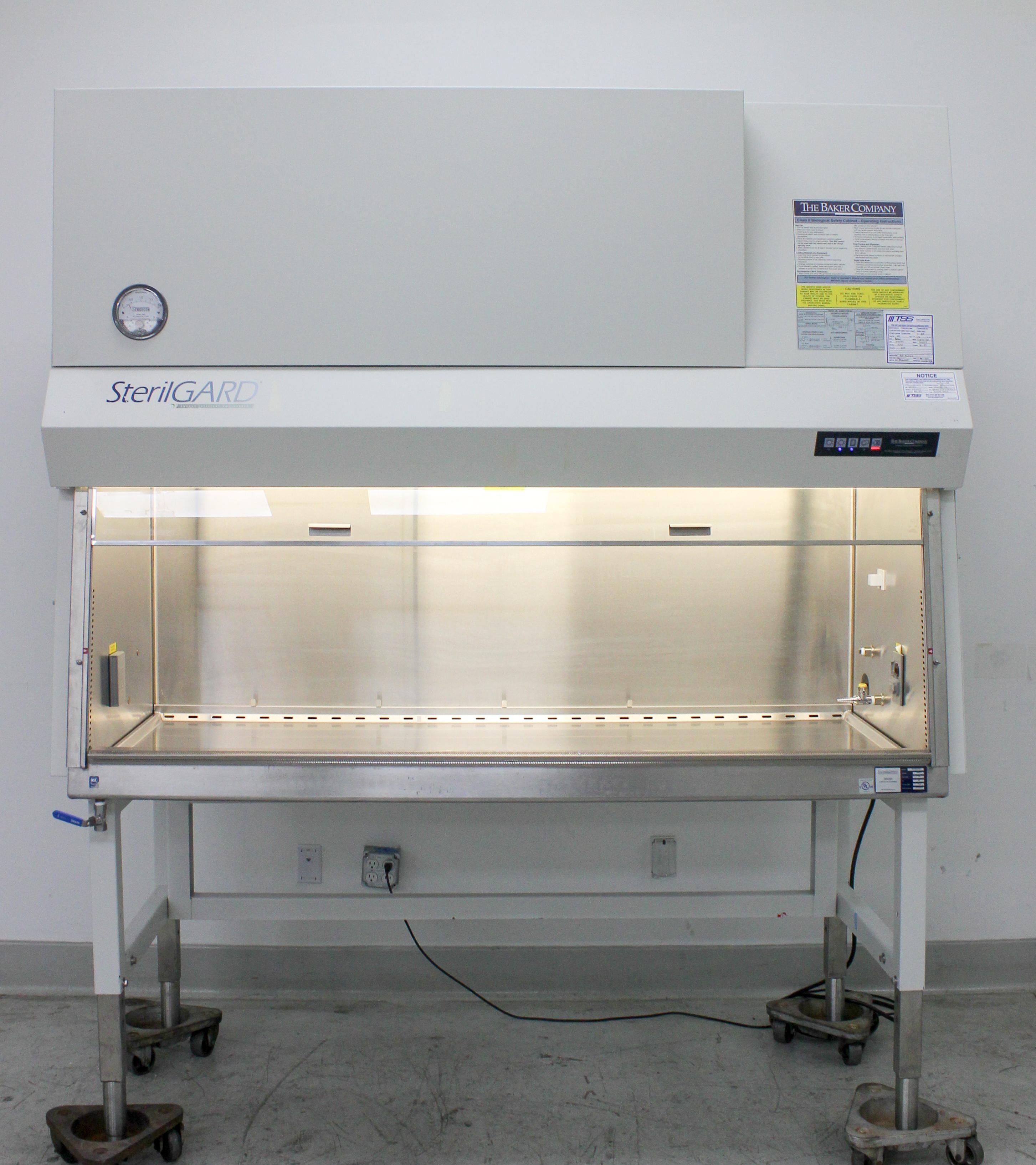 Baker SG603A-HE Biosafety Cabinet Airflow Hood 2013 120V VG Condition
