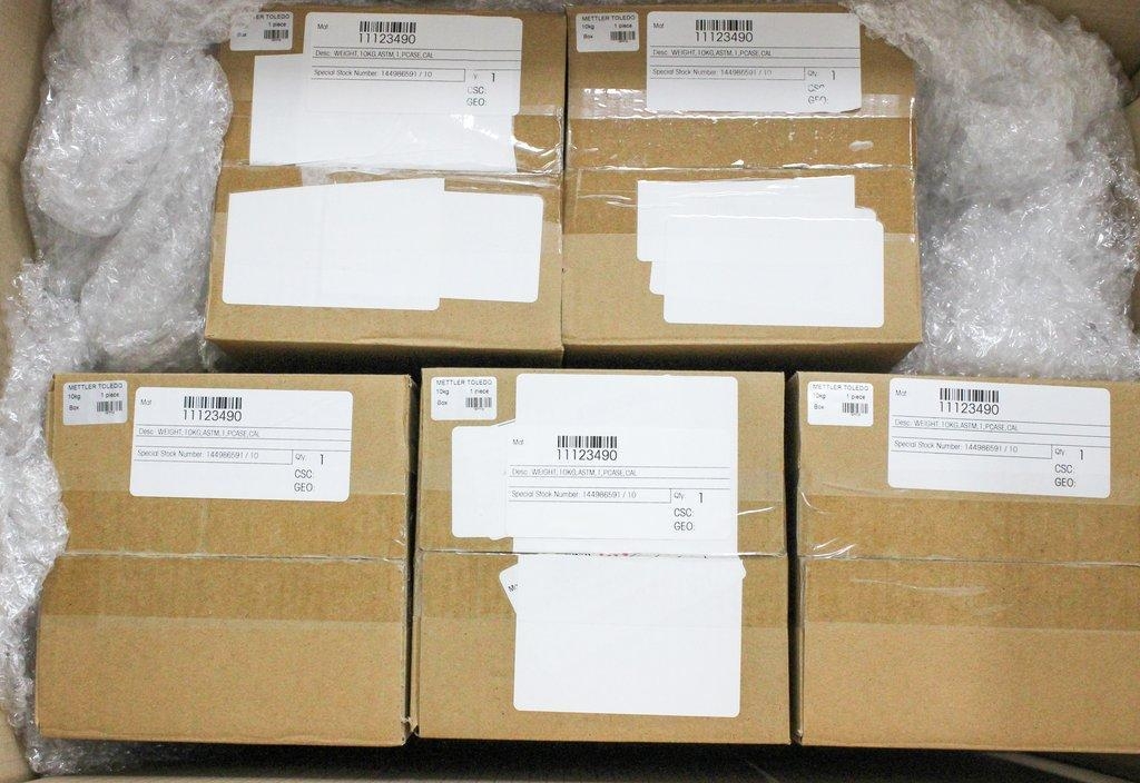 Mettler Toledo 10Kg ASTM Calibration Weight w/ Case, Stainless Steel, New