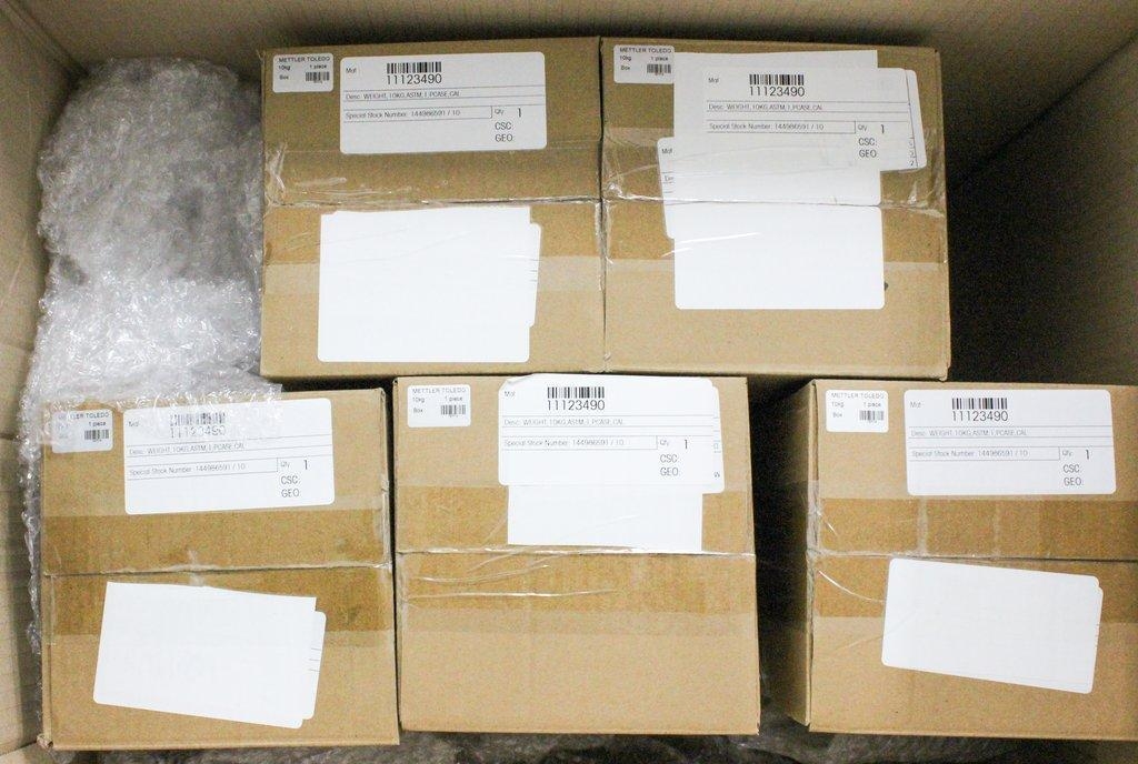 Mettler Toledo 10KG ASTM Weight Set Calibration High Gloss Finish