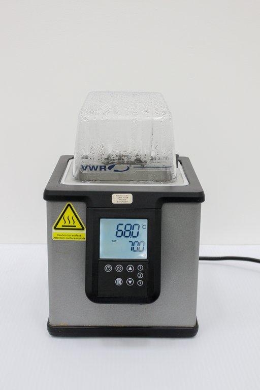 VWR WB02 2L Water Bath VG Condition 120V 60Hz Inc Power Cord