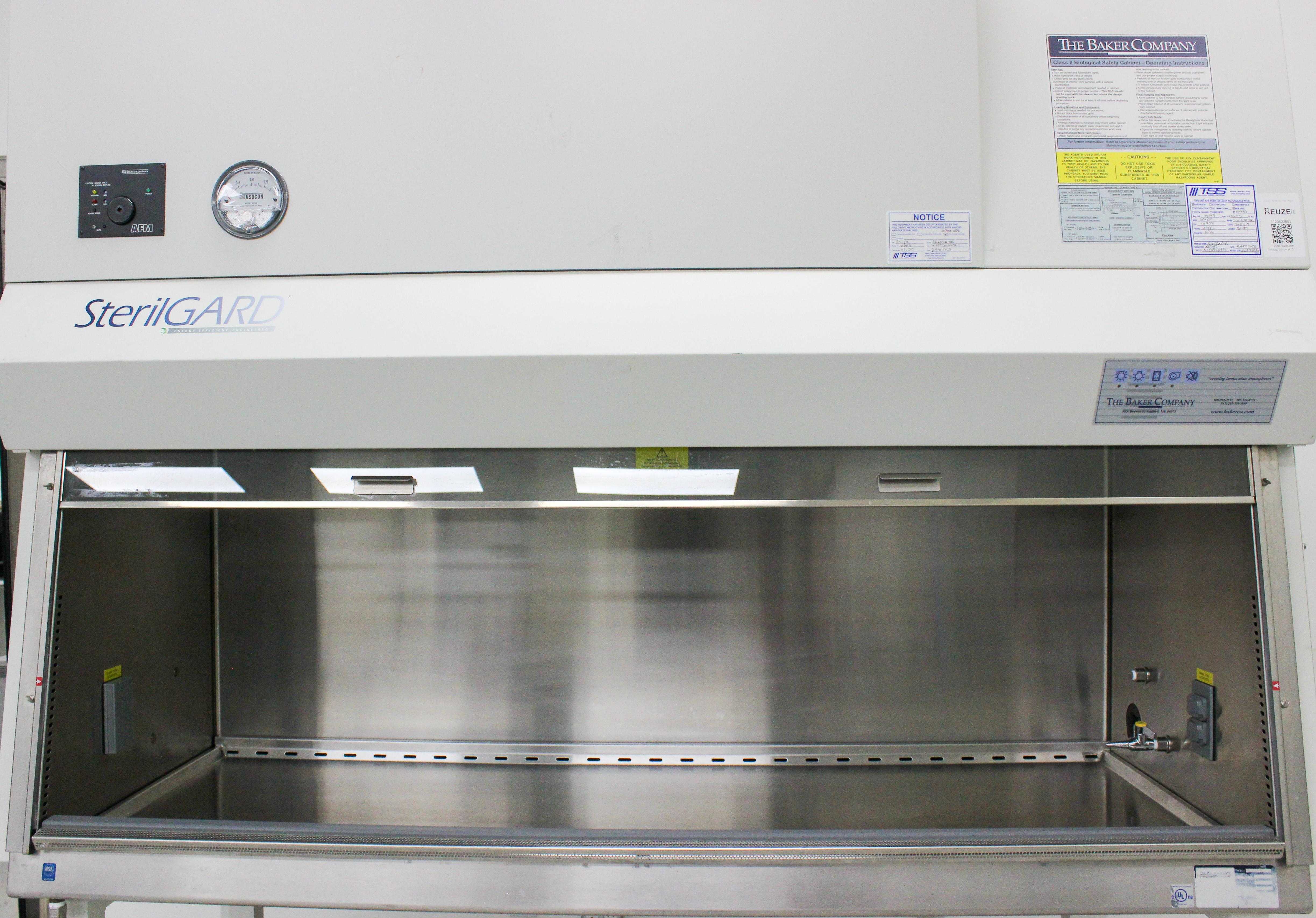 Baker SG603A-HE Biosafety Cabinet Type II A2 with StediFLOW Technology