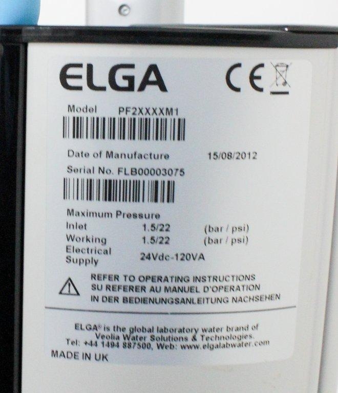 Elga Purelab Flex PF2XXXXM1 Water Purification System Type I to III Water