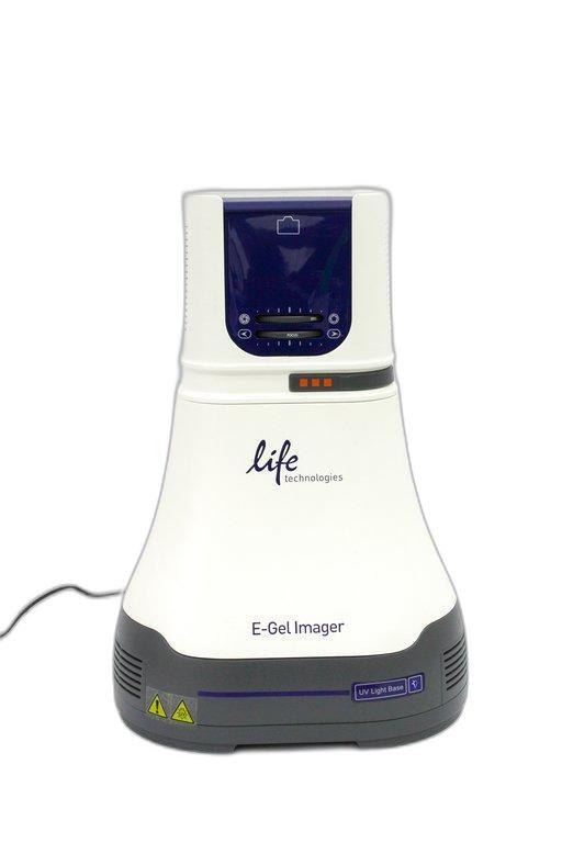 Life Technologies E-Gel Imager Camera Hood with Light Base, 120V, Good Condition
