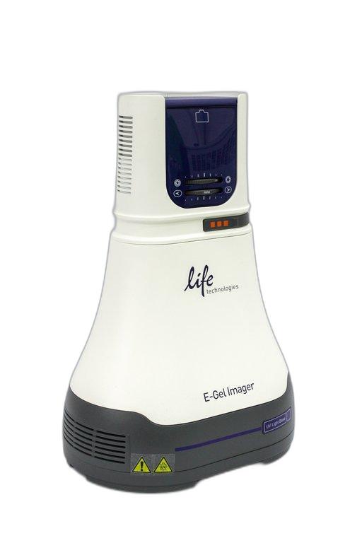Life Technologies E-Gel Imager Camera Hood with Light Base, 120V, Good Condition