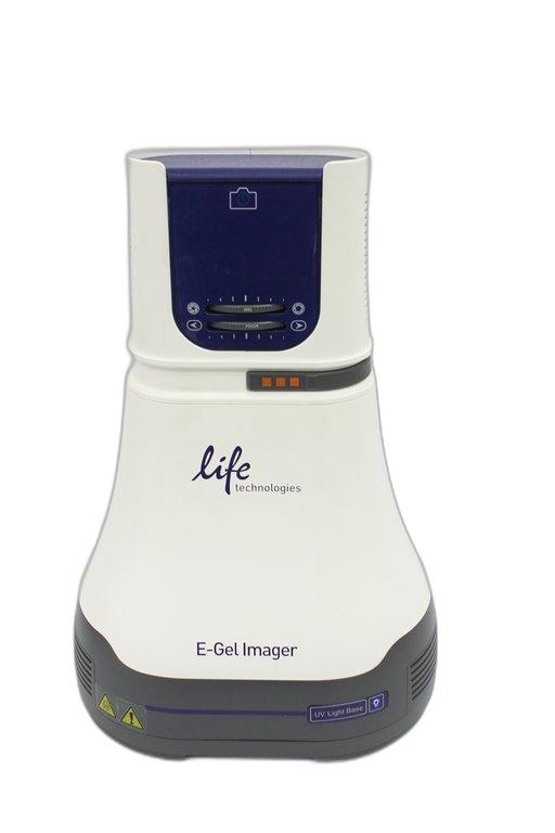 Life Technologies E-Gel Imager Camera Hood Kit UV Light Base Good Condition