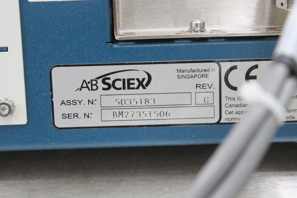 AB Sciex Triple Quad 6500 Mass Spec with Table and Pumps, 200-240V, G Cond