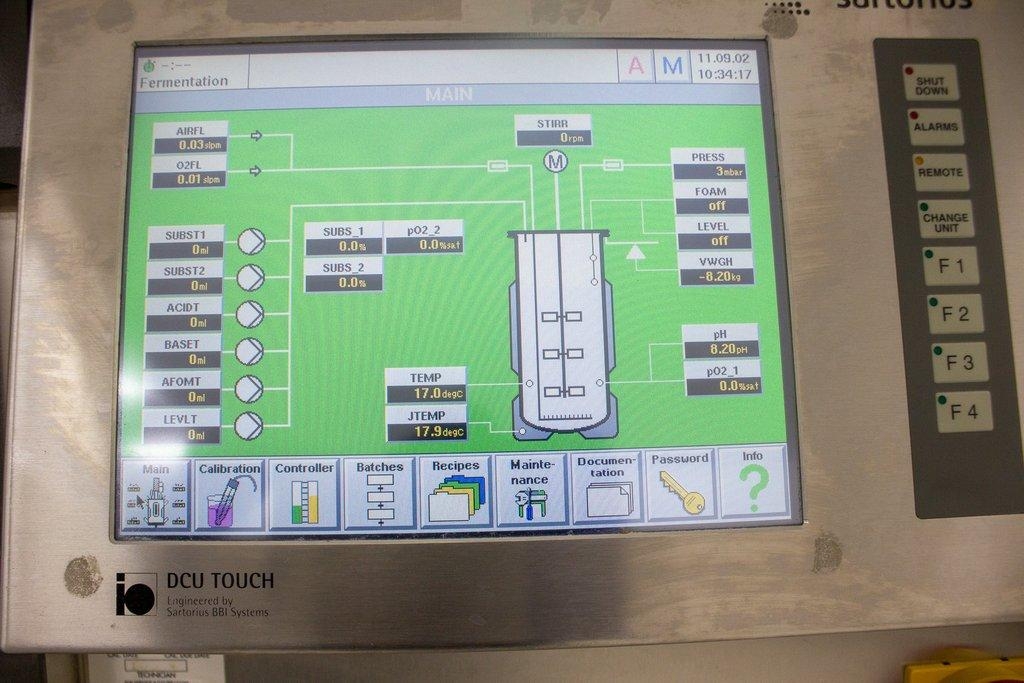 Sartorius BioStat C-DCU Stainless Steel Bioreactor Fermentor 110-230V 00375
