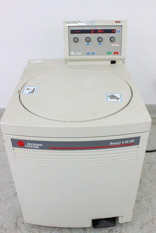 Beckman Avanti J-26 XP Floor Centrifuge 6L 82000g High Throughput 208V