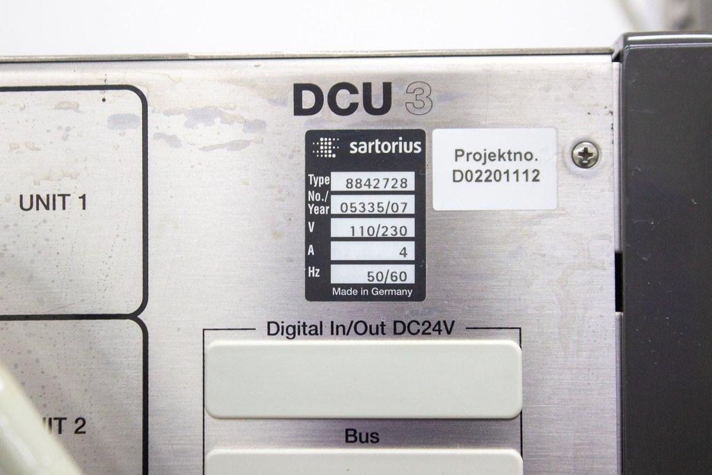 Sartorius BioStat C-DCU Stainless Steel Bioreactor Fermentor 110-230V 00375