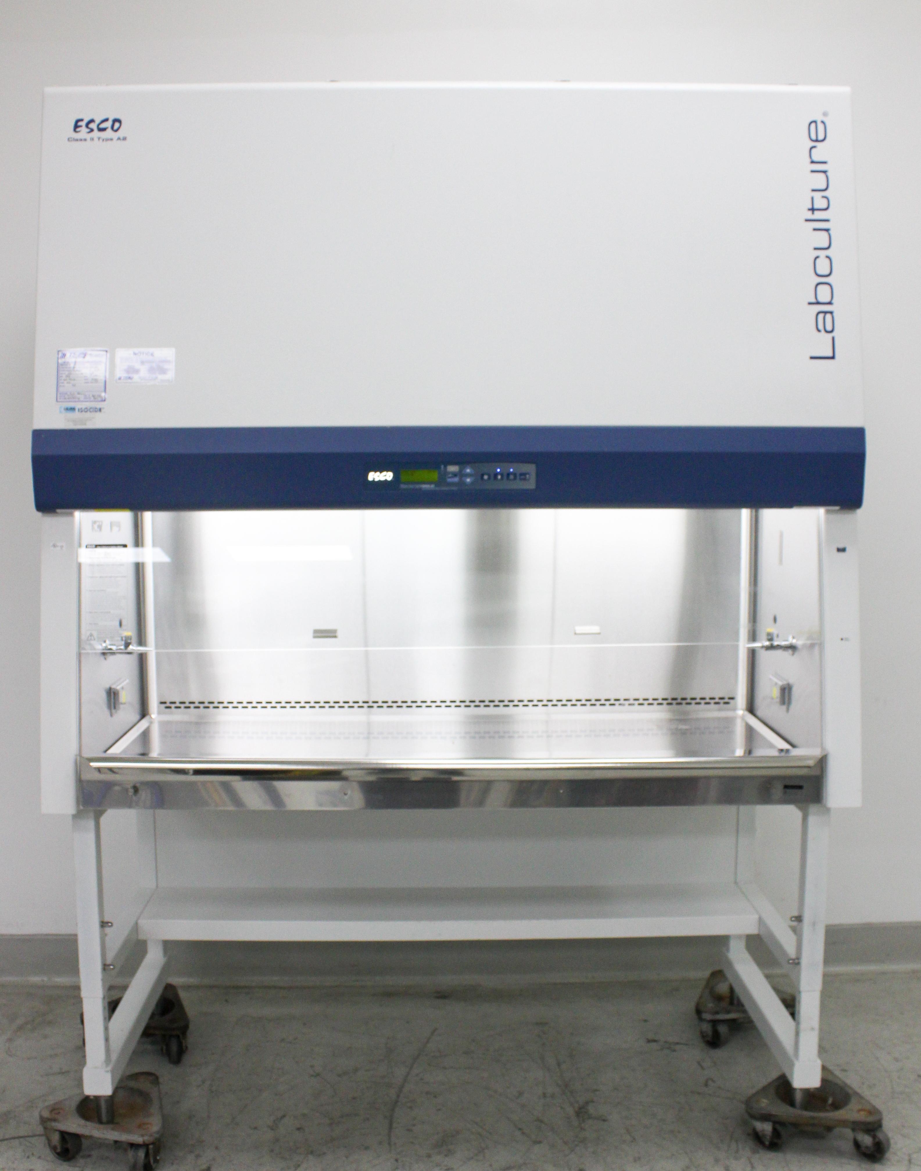 Esco LA2-5A2 Biosafety Cabinet Class II 5ft with ULPA Filtration Tech