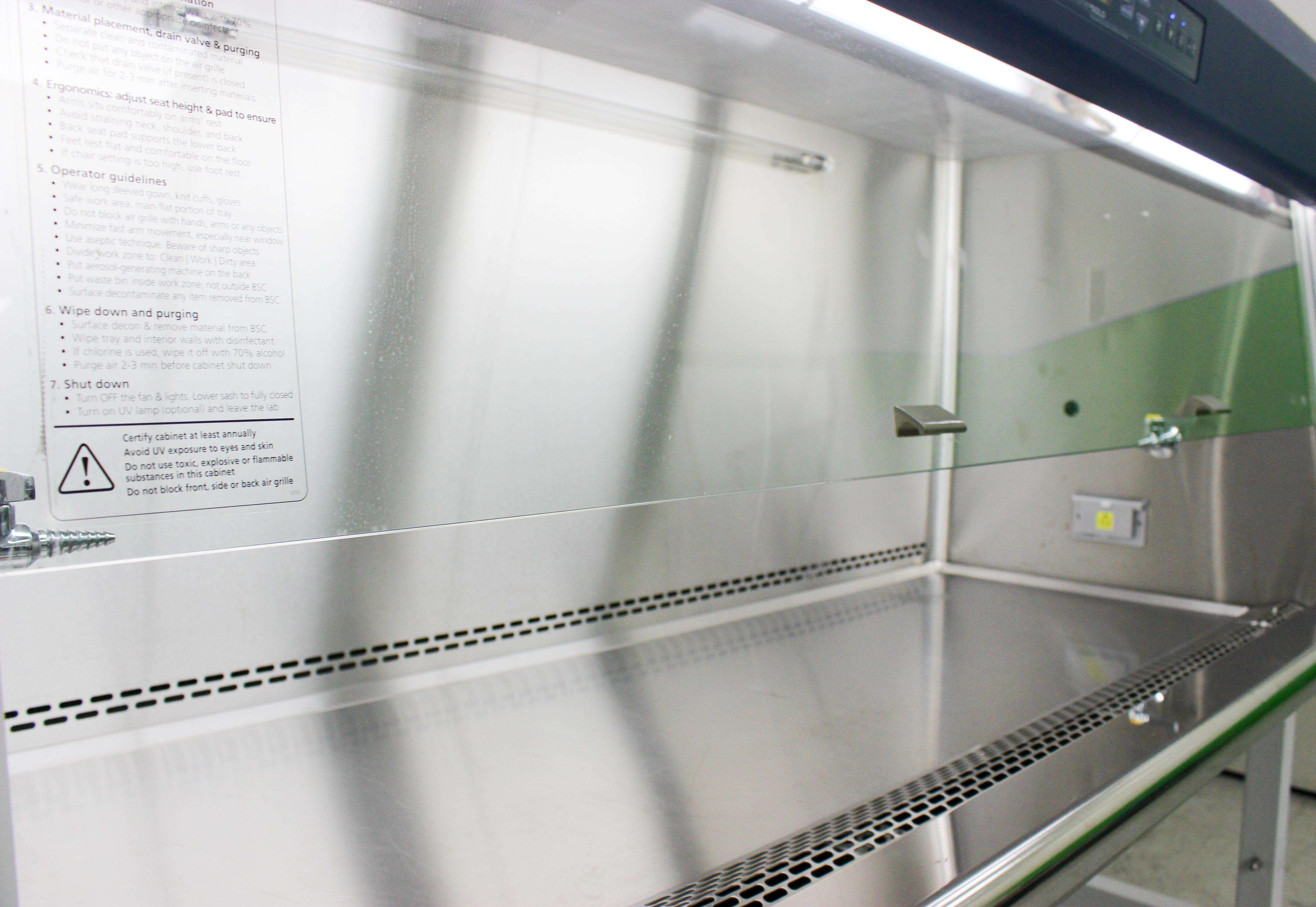 Esco LA2-5A2 Biosafety Cabinet Class II 5ft with ULPA Filtration Tech