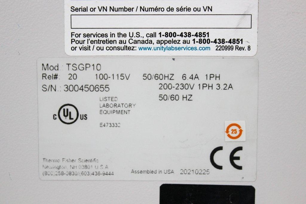 Thermo TSGP10 Precision GP 10L Water Bath Temp Range Ambient-100C Tested