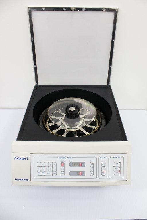 Shandon Cytospin 3 Cytocentrifuge Benchtop with Rotor 100-120V 5000 RPM System