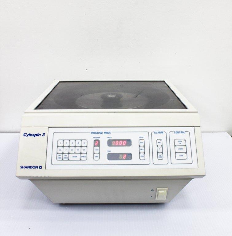Shandon Cytospin 3 Cytocentrifuge Benchtop with Rotor 100-120V 5000 RPM System