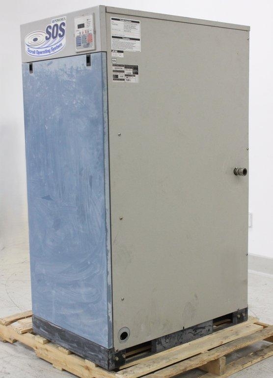 Powerex SEQ200720E 20HP Compressor 58.8 SCFM 116 PSI Oil Free Clean Air