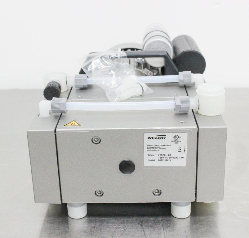 Welch 2052B-01 Diaphragm Pump Chemical Duty PTFE Oil-Free 115V for Labs 2.3 cfm