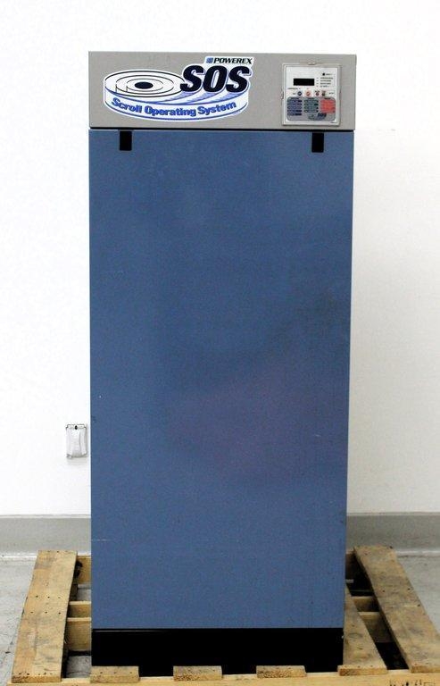 Powerex SEQ200740E Scroll Compressor 20HP 460V 58.8 SCFM Clean Air