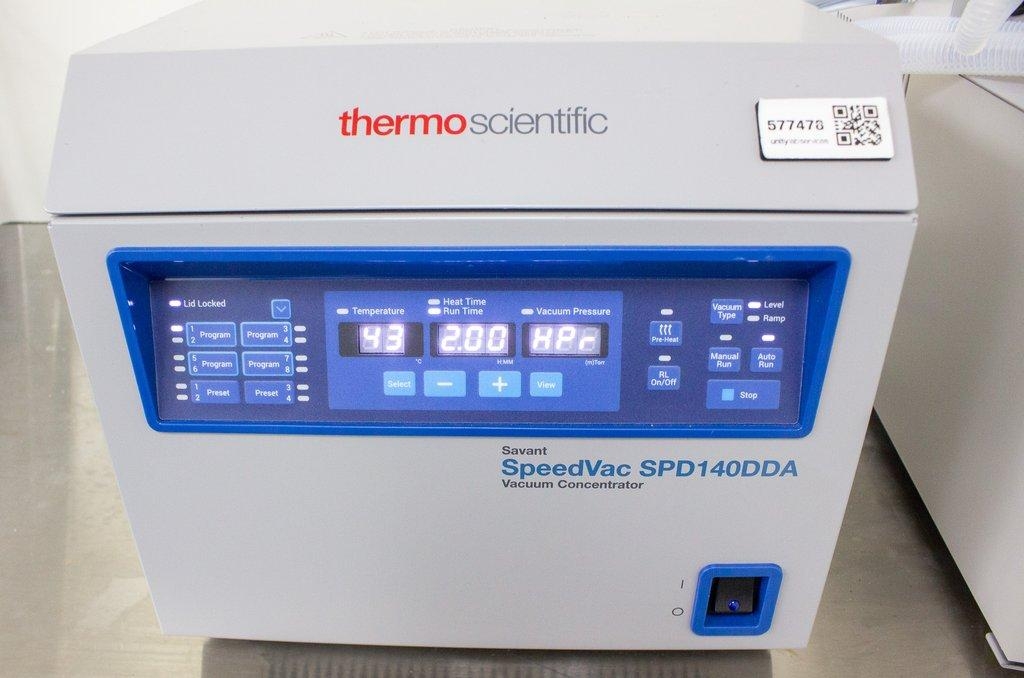 Thermo Savant SPD140DDA SpeedVac UVS850DDA Vacuum Concentrator System