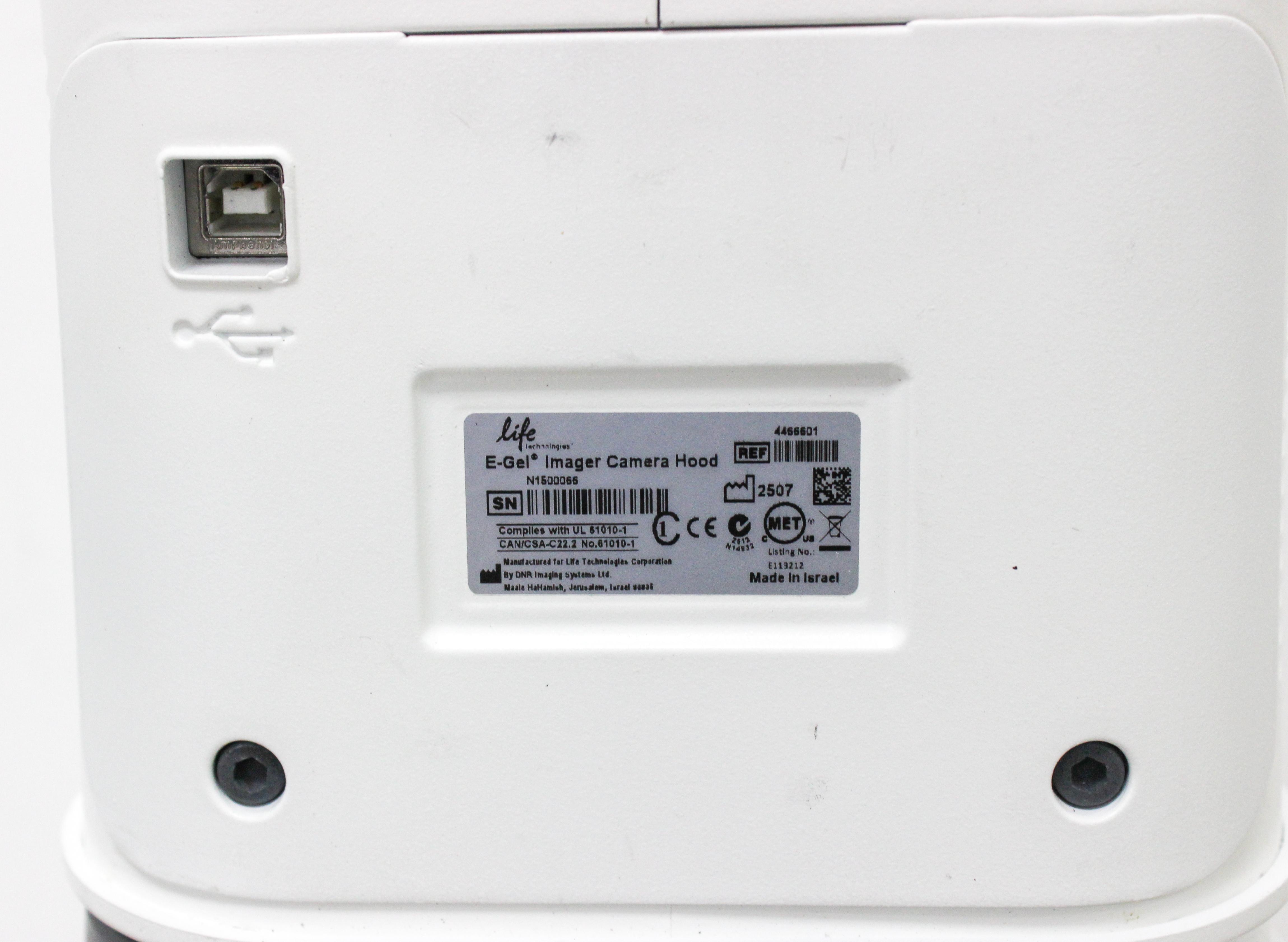 Life Technologies E-Gel Imager Camera Hood with Light Base, 1.3MP Camera