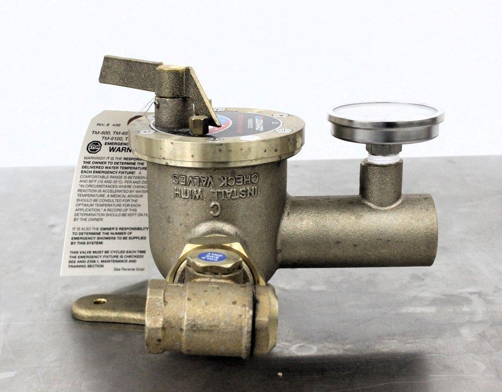 Leonard TM-600 Thermostatic Emergency Water Mixing Valve 58GPM Adjustable