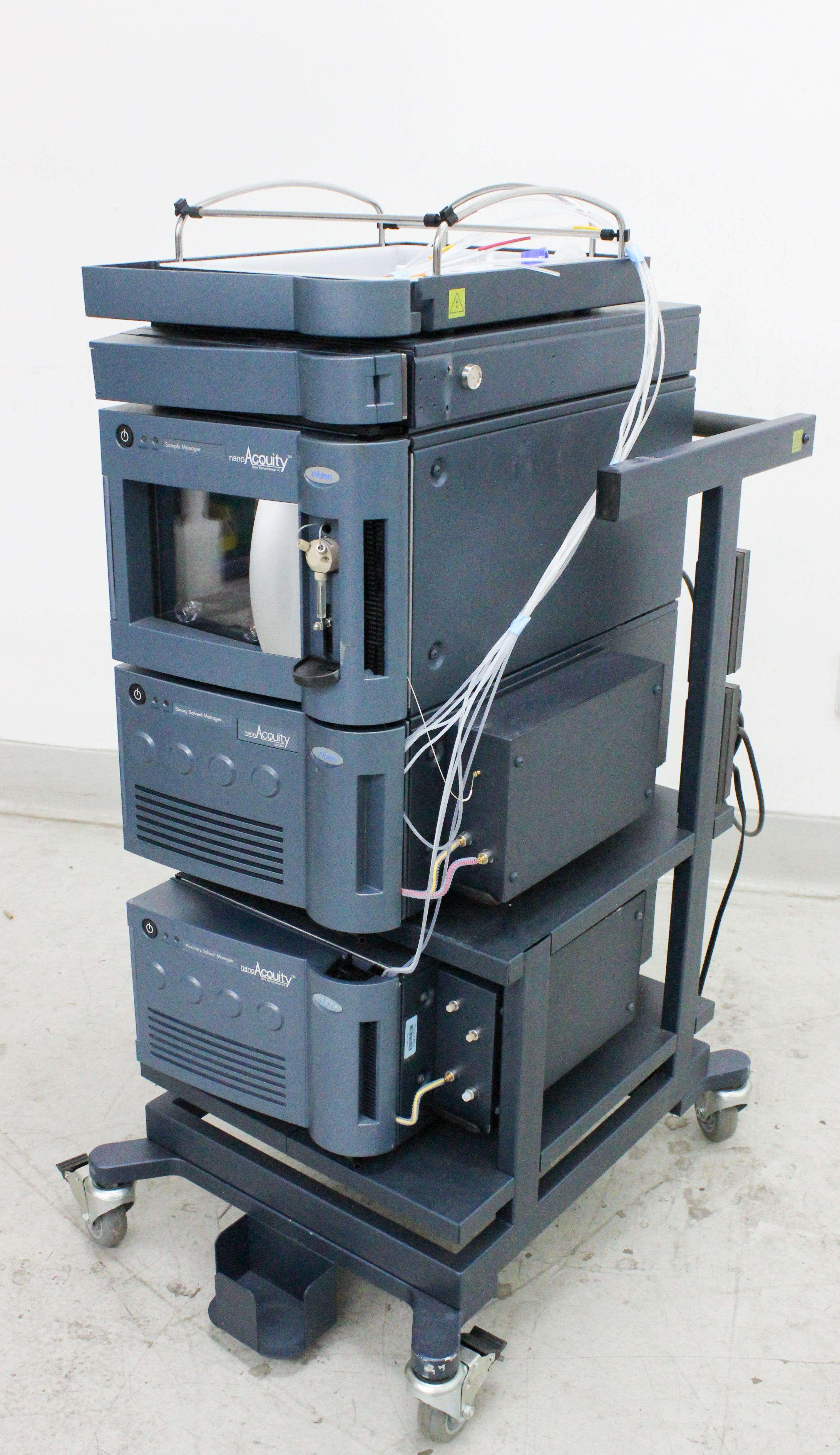 Waters nanoACQUITY UPLC System Cart - Chromatography, Proteomics, Sample Manager