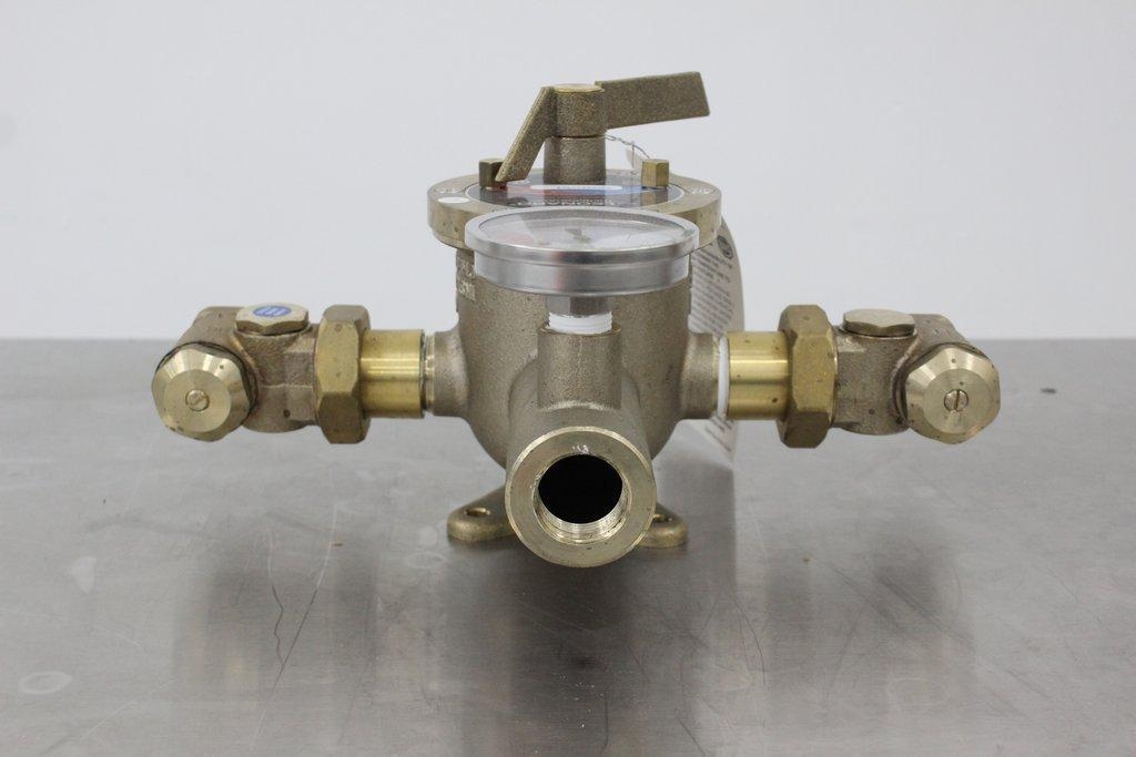 Leonard TM-600 Thermostatic Emergency Water Mixing Valve 58GPM Adjustable