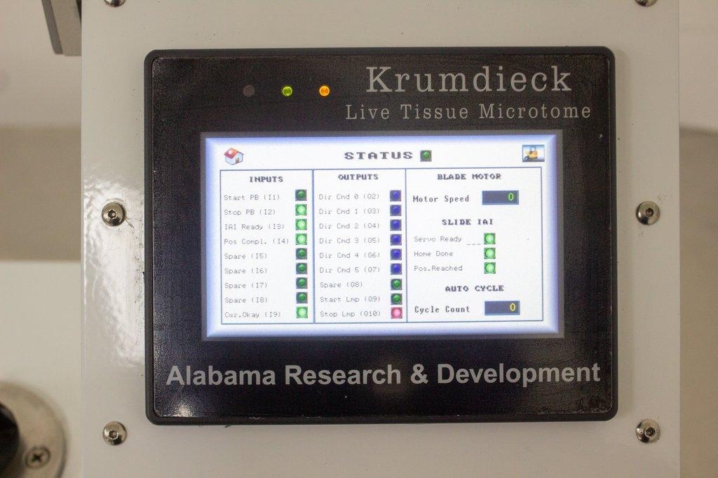 Alabama R&D MD6000 Tissue Slicer for Biochemical In Vitro Studies Good