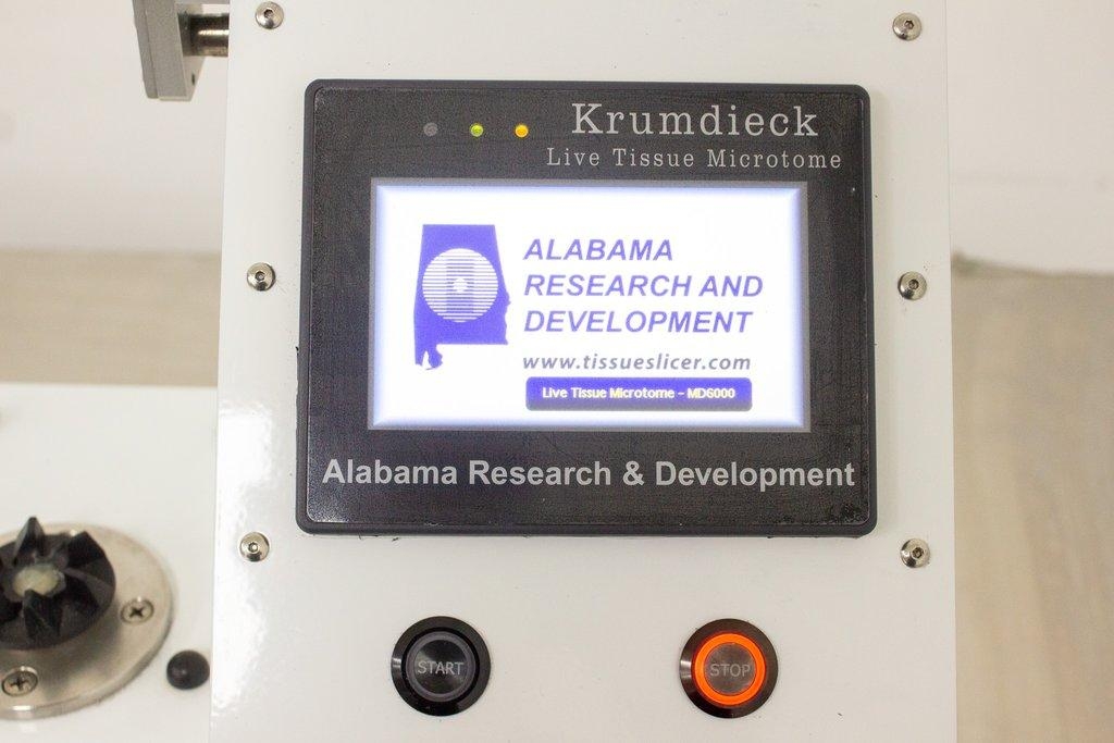Alabama R&D MD6000 Tissue Slicer for Biochemical In Vitro Studies Good