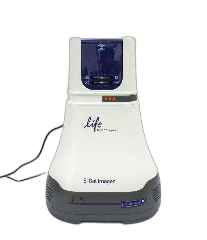 Life Technologies E-Gel Imager Camera Hood with UV Light Base 120V