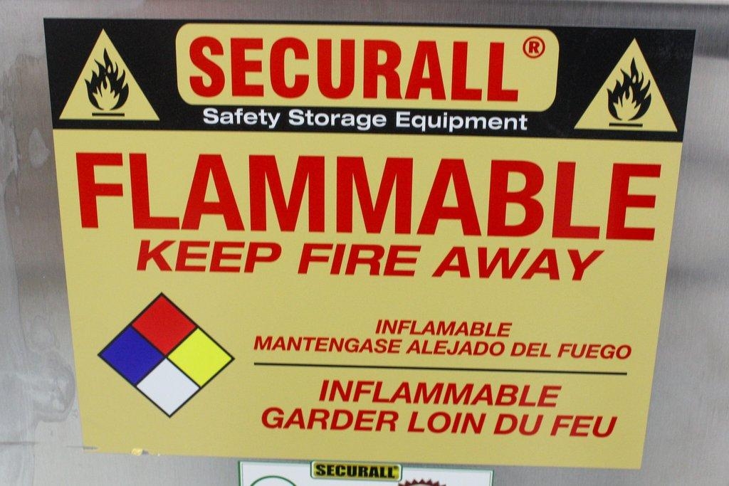 Securall Flammable Safety Storage Cabinet A330, VG Condition, USA Made