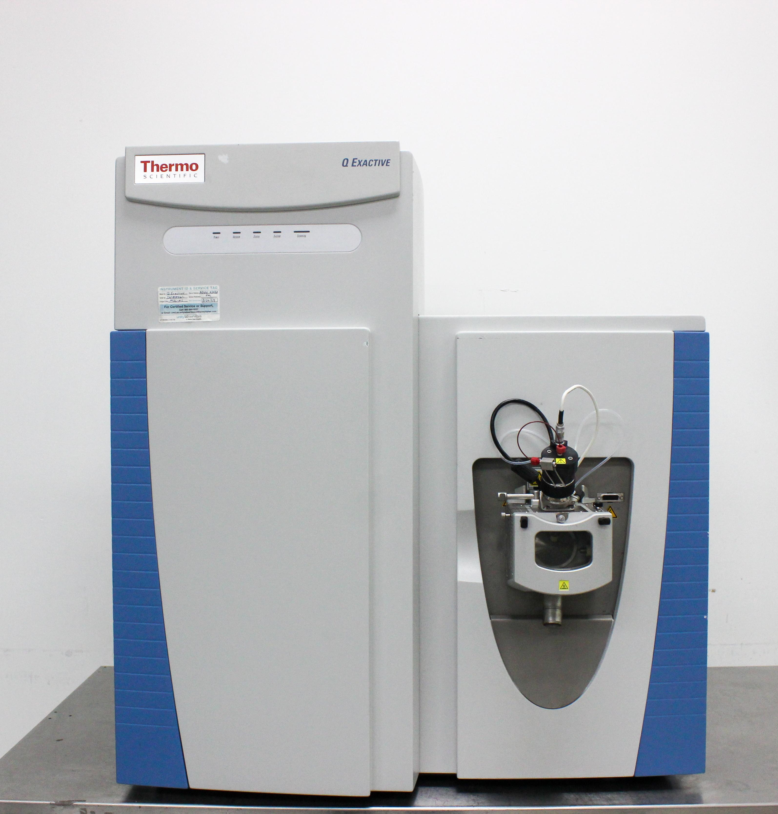 Thermo Q Exactive Mass Spectrometer LC-MS/MS Accurate Mass Data