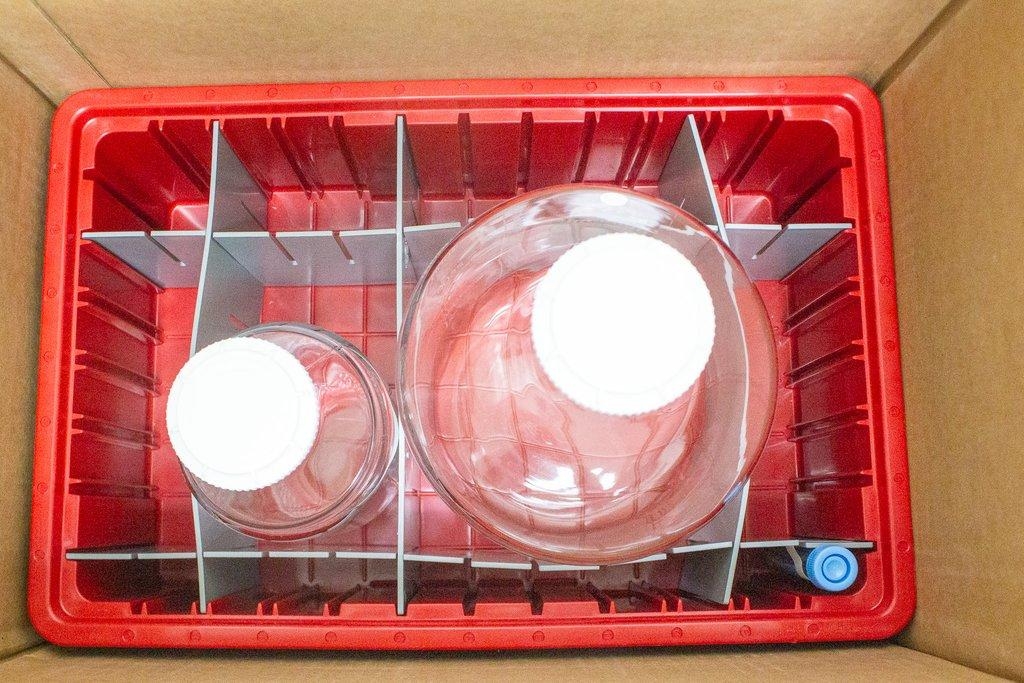 Foxx Vactrap G Vacuum Trap System 3L Glass Bottles GL45 Cap Lab Use