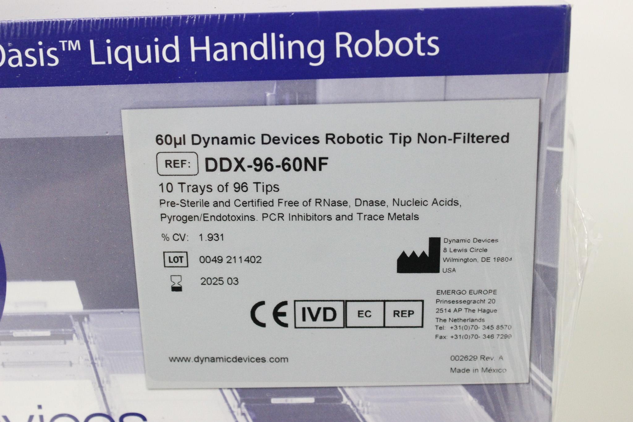 Dynamic Devices LM900 Automated Liquid Handling Workstation 30 Plate Deck