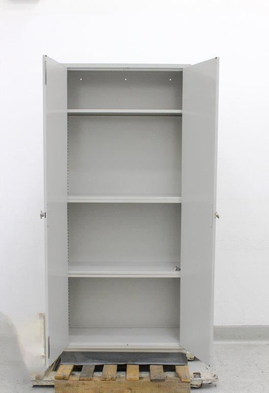 Unbranded SS-2256-00-A Facility Storage Safety Cabinet 36x18x84 in 4 adj shelves