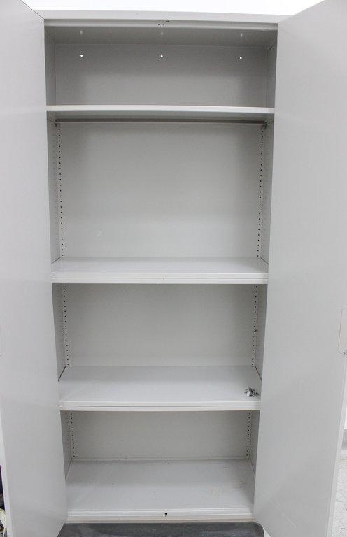 Unbranded SS-2256-00-A Facility Storage Safety Cabinet 36x18x84 in 4 adj shelves