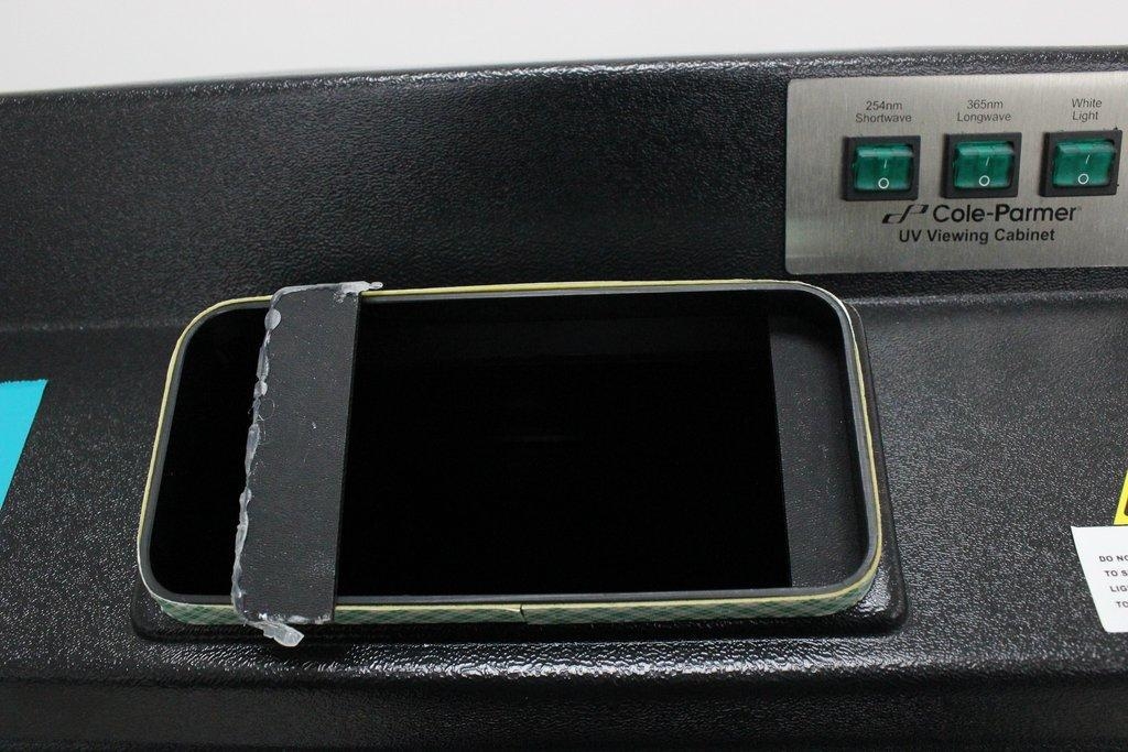 Cole Parmer UV Viewing Cabinet Lab Hood 9762110 254/365nm Fair Condition