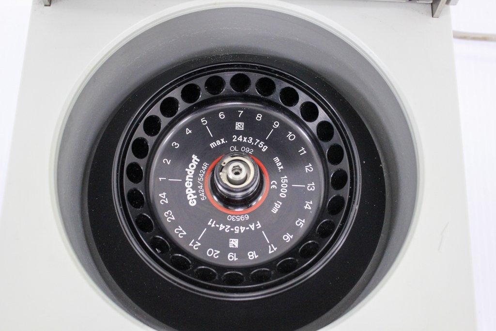 Eppendorf Centrifuge 5424 Microcentrifuge w/ Rotor FA-45-24-11 15000 RPM