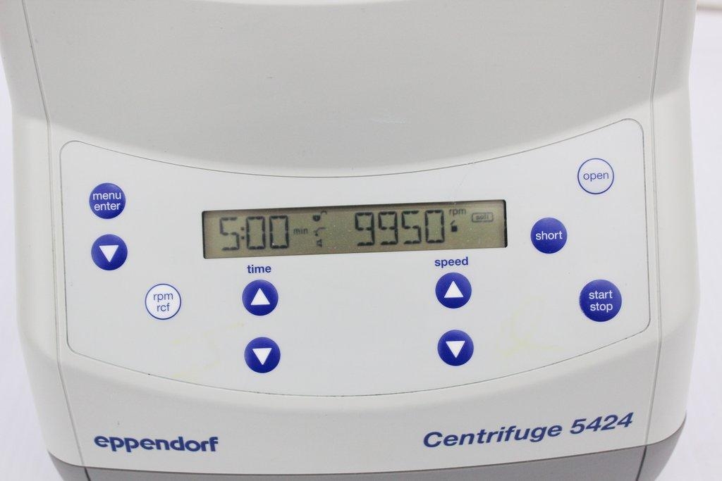 Eppendorf Centrifuge 5424 Microcentrifuge w/ Rotor FA-45-24-11 15000 RPM