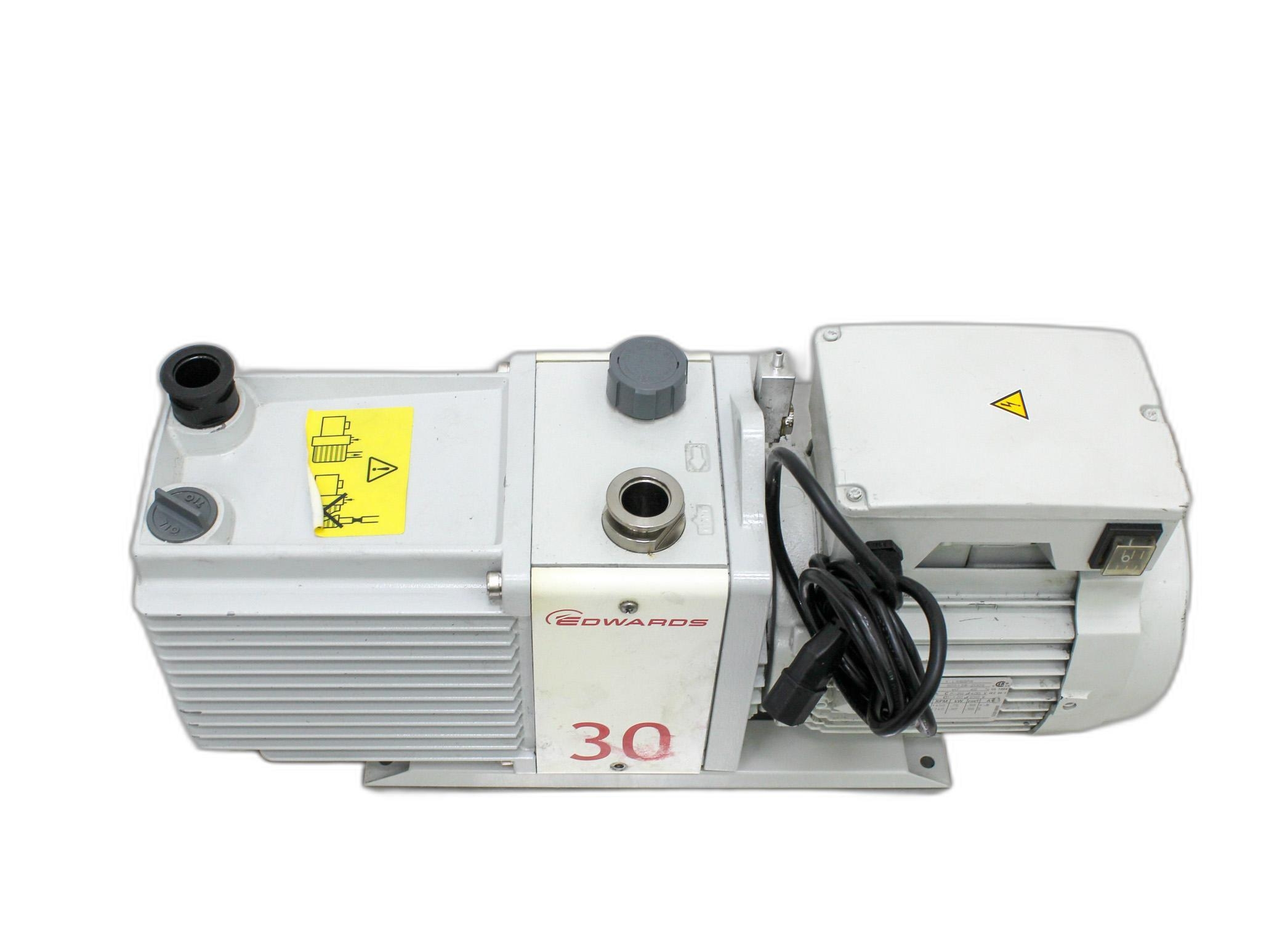 Edwards E2M30 Vacuum Pump - Strong Suction Smooth Operation 230V 100lb