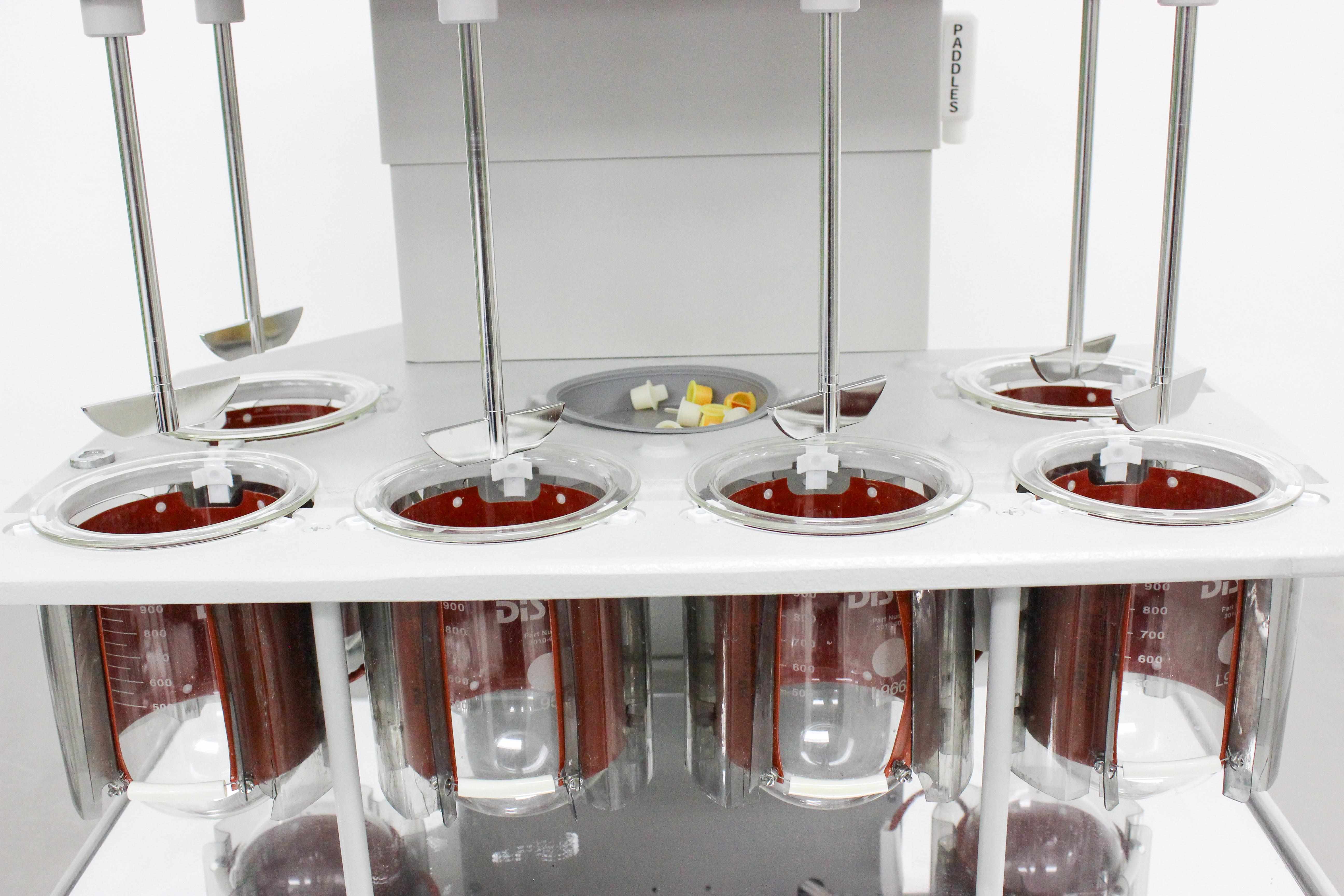 Distek Evolution 6100 Dissolution System Bathless Tech 37C 350RPM