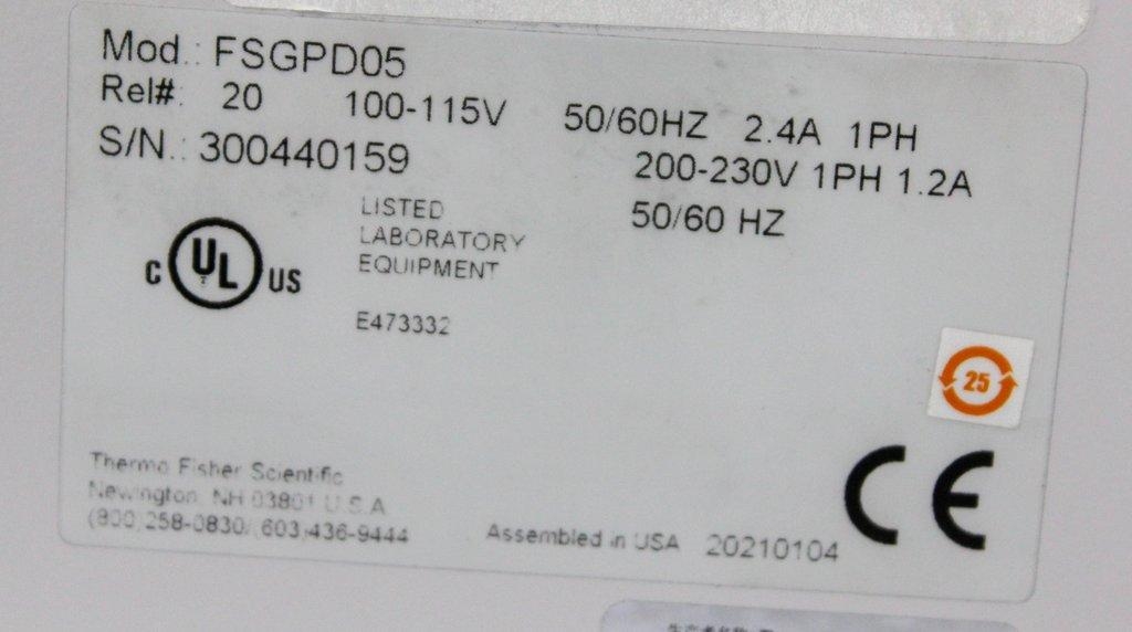 Fisher Isotemp GPD 05 Digital Water Bath 5L Capacity 100V-240V Bench-Top