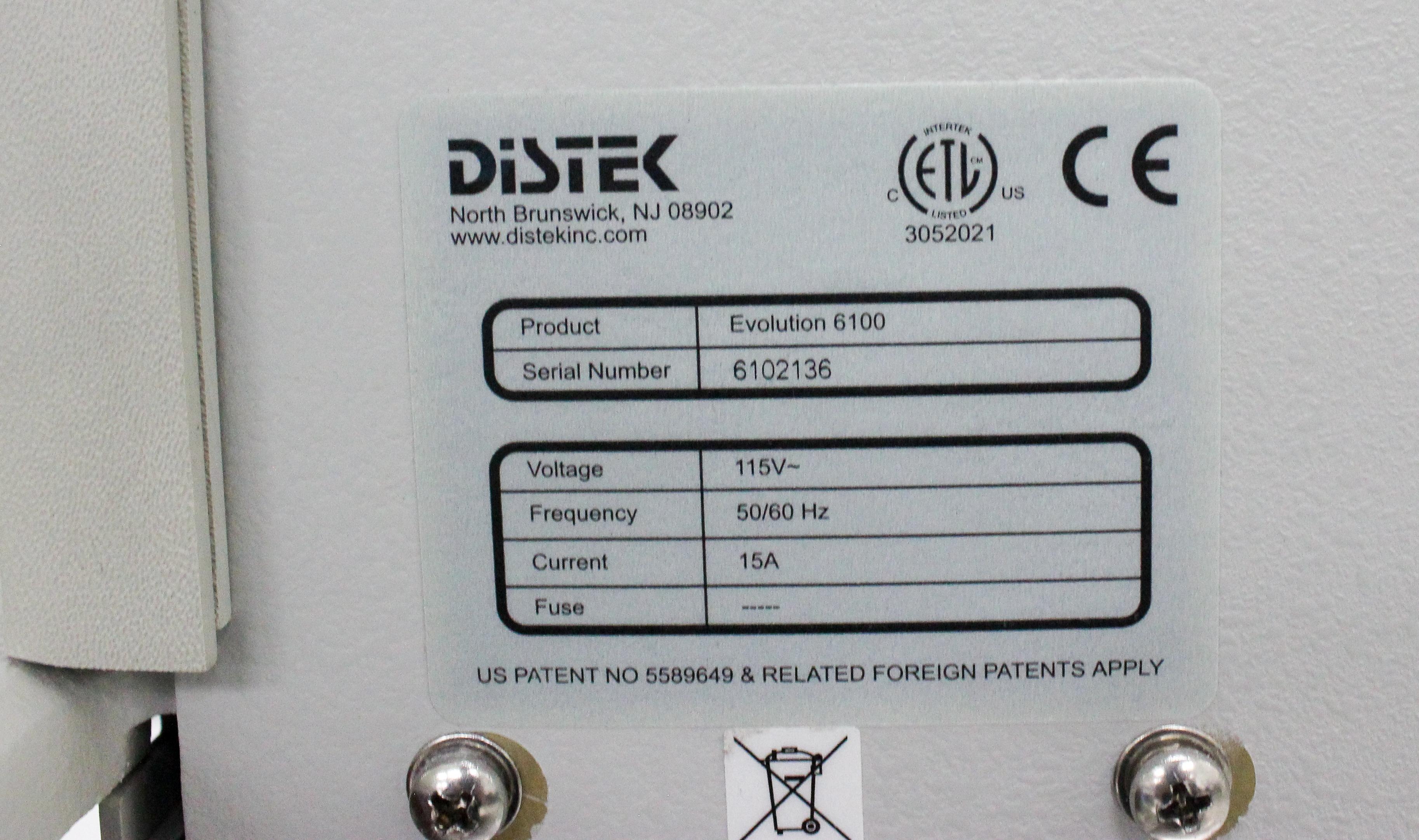 Distek Evolution 6100 Dissolution System Bathless Tech 37C 350RPM