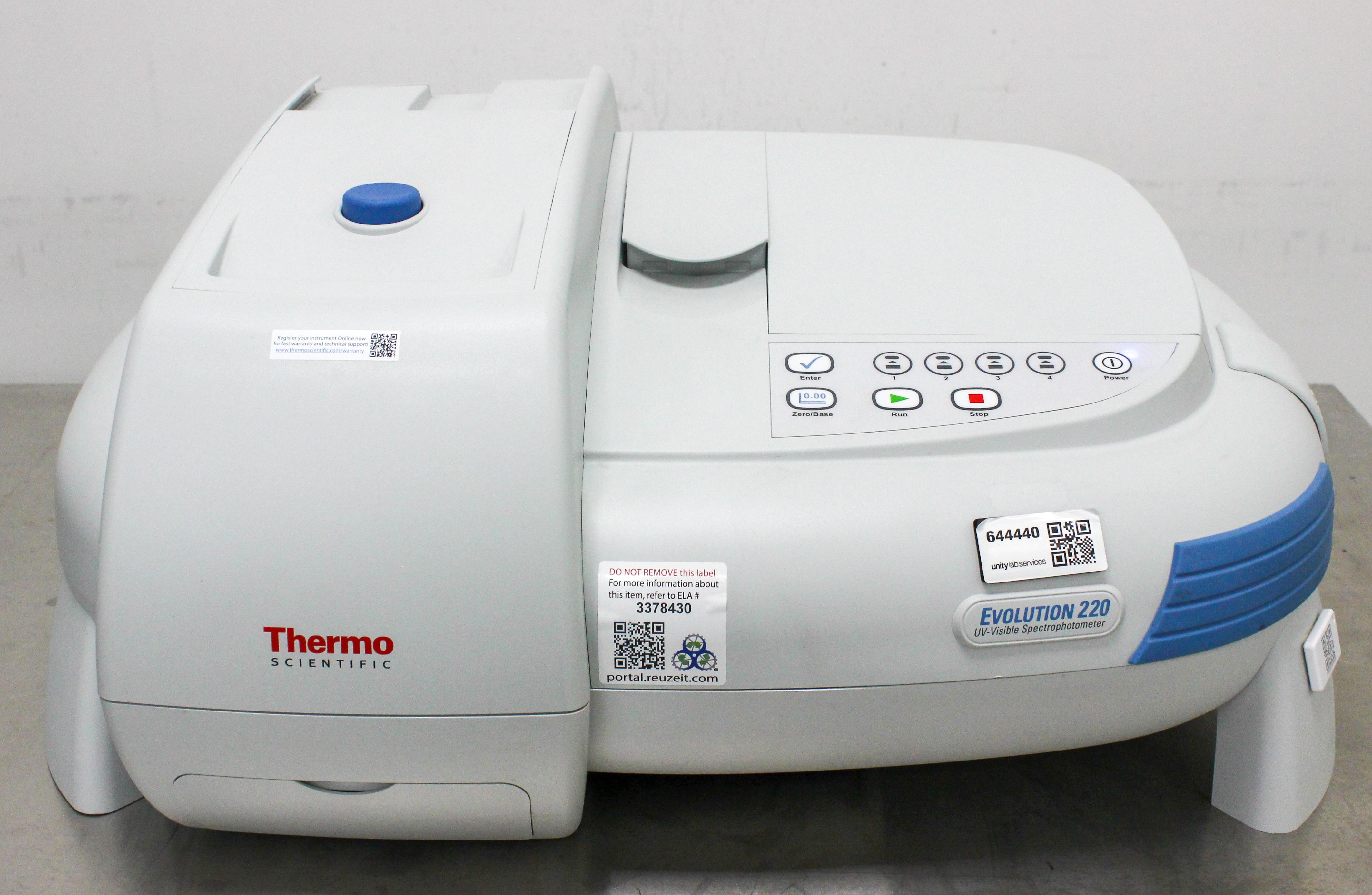 Thermo Fisher Scientific Evolution 220 UV-Visible Spectrophotometer
