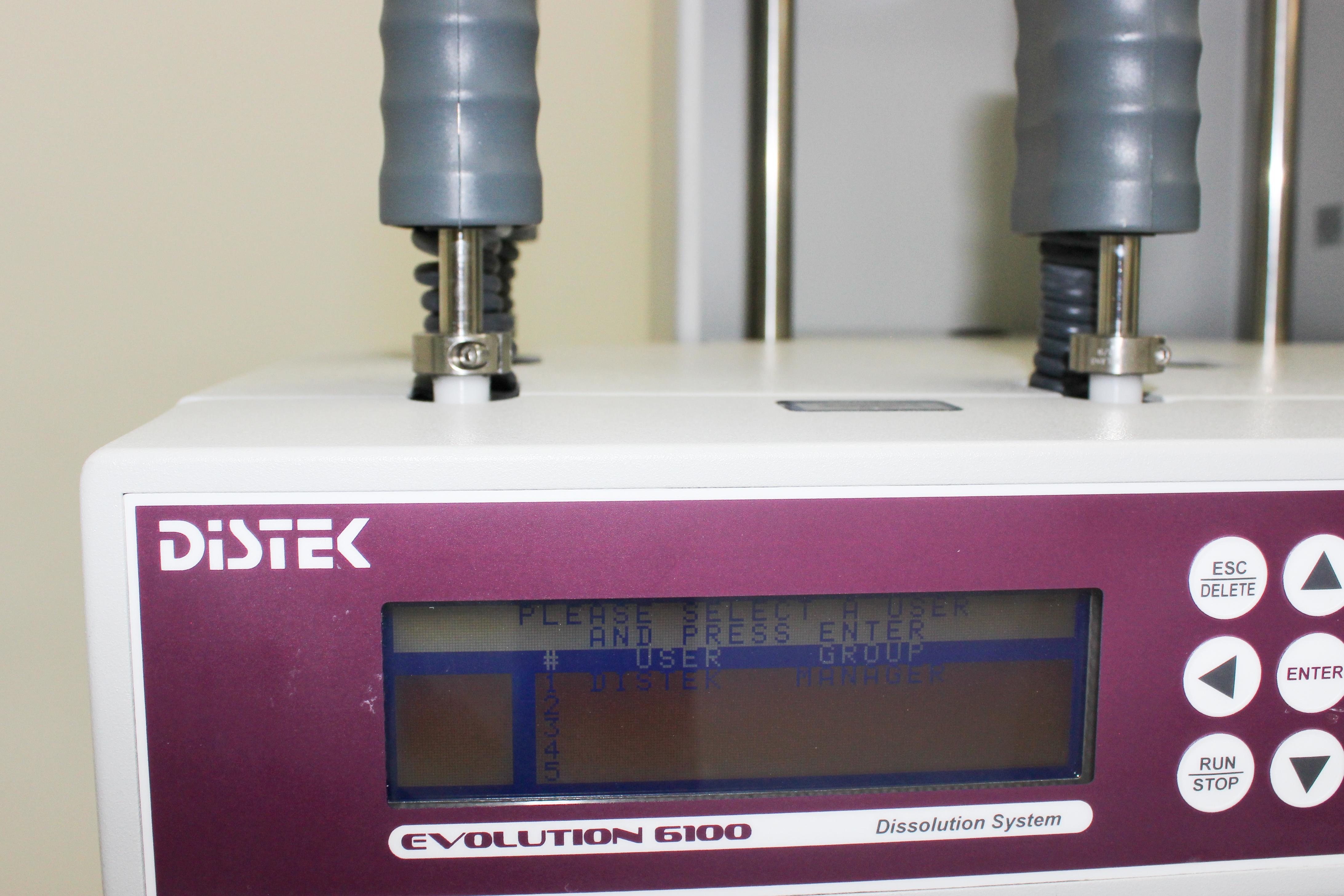 Distek Evolution 6100 Dissolution System Bathless Tech 37C 350RPM