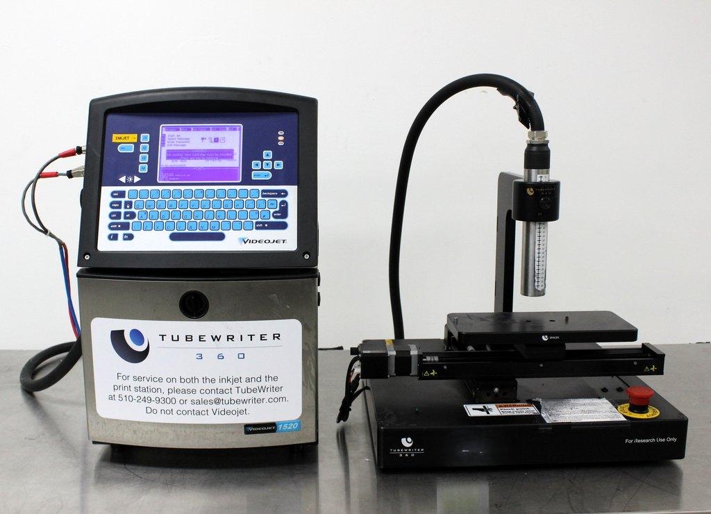 Videojet 1520 Continuous Inkjet Printer for Medium-Duty Coding Applications