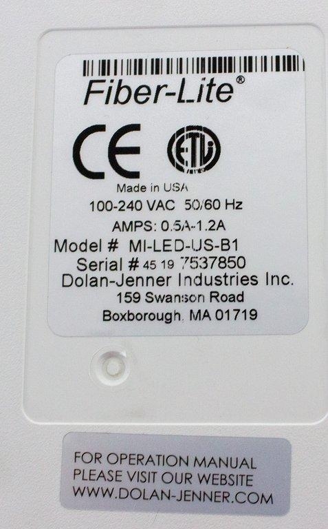 Dolan-Jenner Fiber-Lite MI-LED Illuminator LED 5000K Cool White Lighting