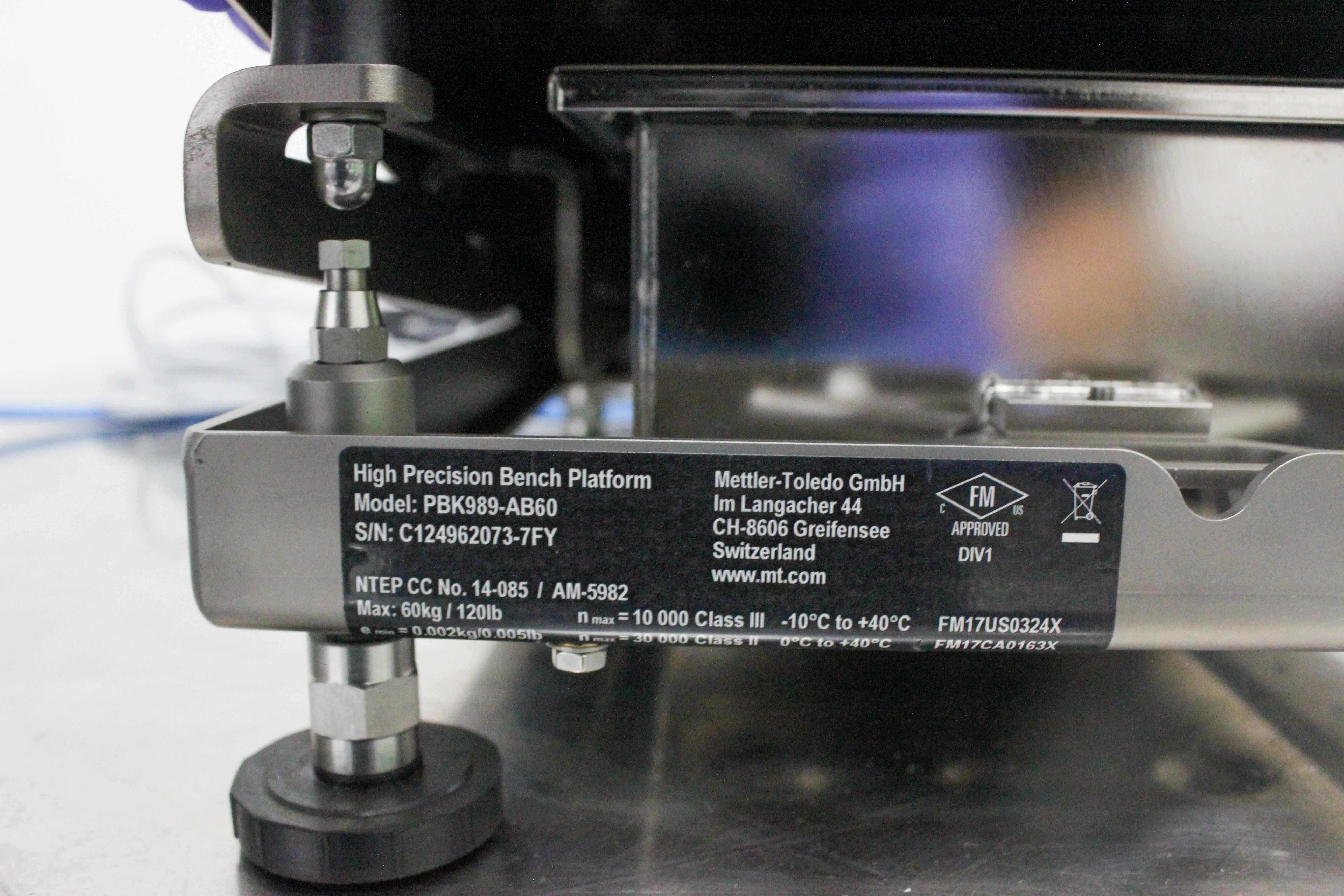 Mettler Toledo ICS426x Laboratory Scale Functional Preowned